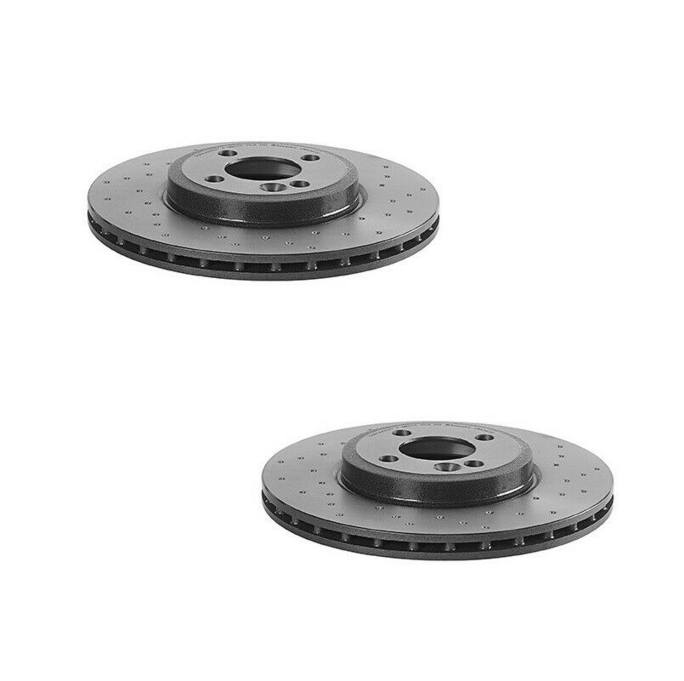 Brembo Brake Pads and Rotors Kit - Front and Rear (294mm/259mm) (Xtra) (Ceramic)